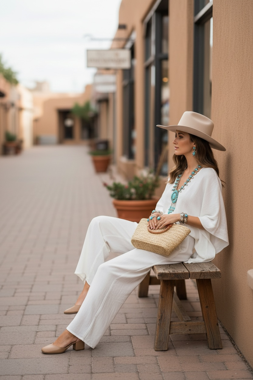 V-Neck Top & Cardigan & Pants Three-Piece Set
