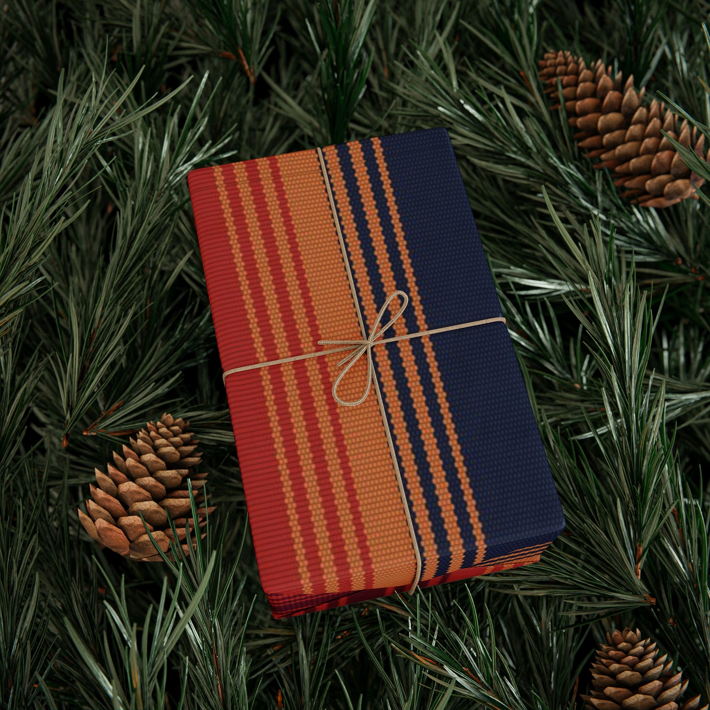 Serape Texture Wrapping Paper