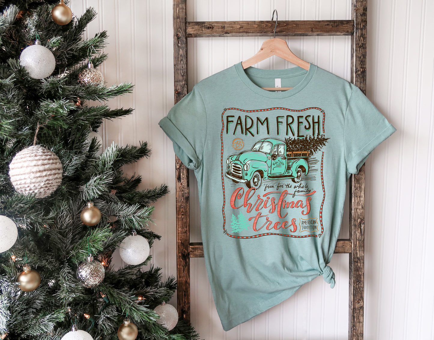 Farm Fresh Christmas Trees Short-Sleeve Unisex T-Shirt