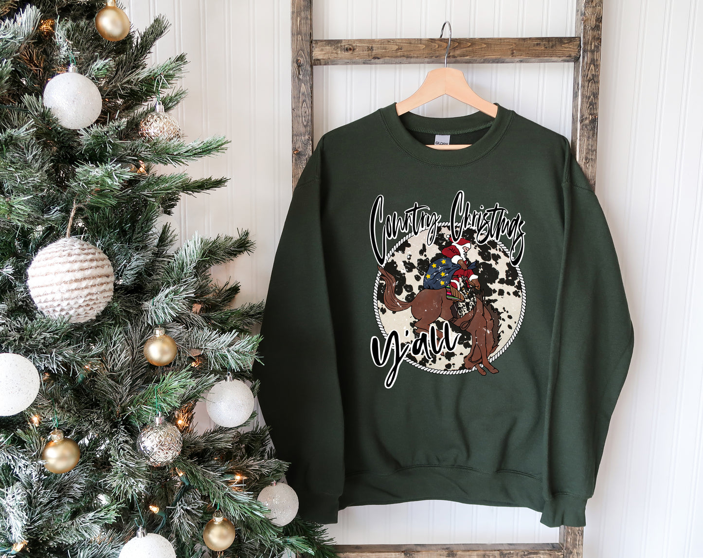 Country Christmas Y'all Unisex Sweatshirt