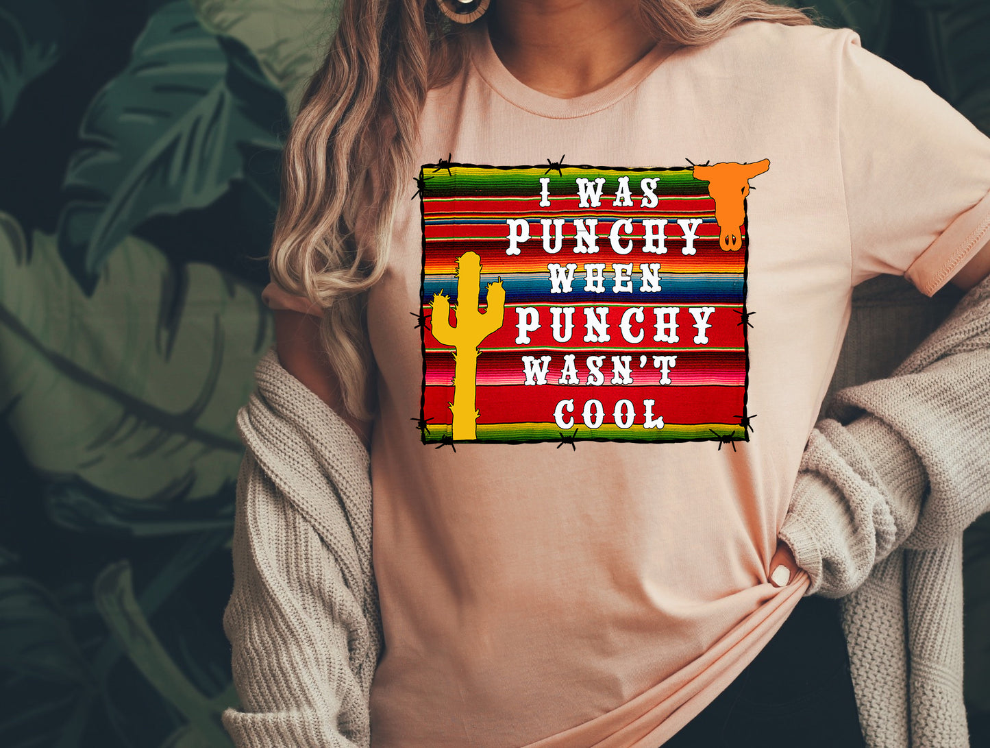 Punchy Serape Short-Sleeve Unisex T-Shirt