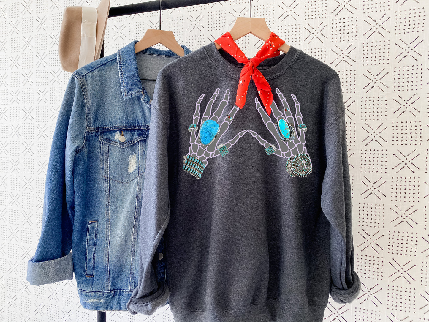 Spooky Fingers Halloween Unisex Sweatshirt