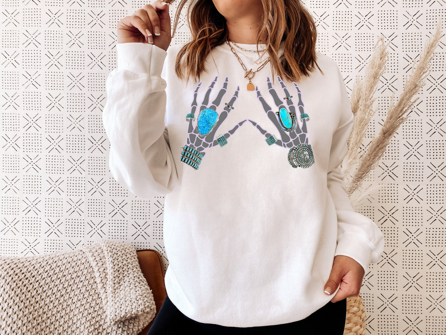 Spooky Fingers Halloween Unisex Sweatshirt