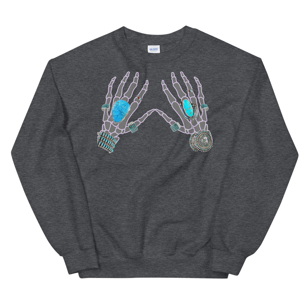 Spooky Fingers Halloween Unisex Sweatshirt