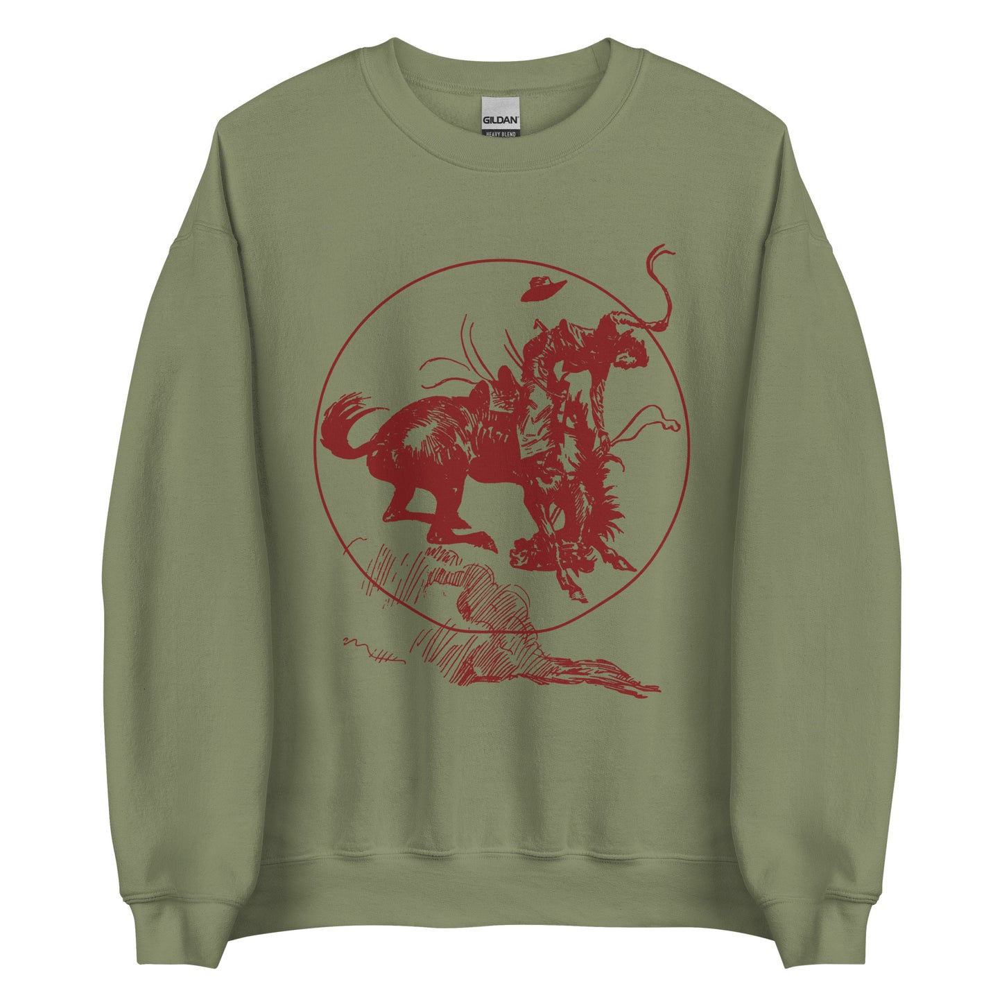 Vintage Ranch Bronc Unisex Sweatshirt
