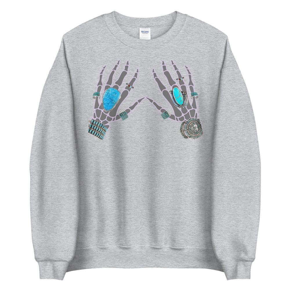 Spooky Fingers Halloween Unisex Sweatshirt