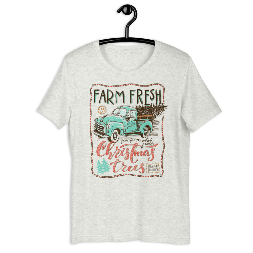 Farm Fresh Christmas Trees Short-Sleeve Unisex T-Shirt
