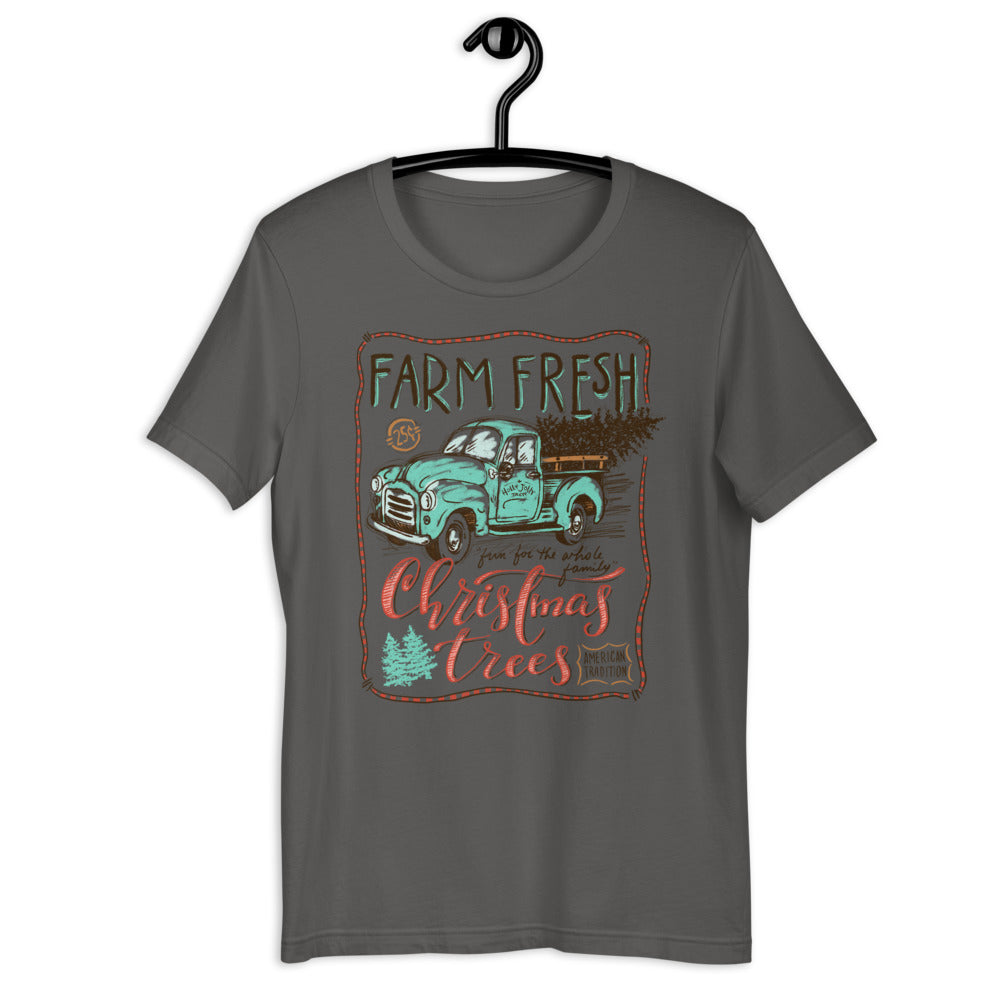 Farm Fresh Christmas Trees Short-Sleeve Unisex T-Shirt