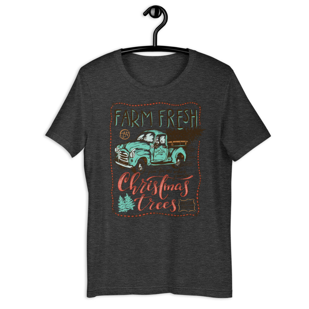 Farm Fresh Christmas Trees Short-Sleeve Unisex T-Shirt