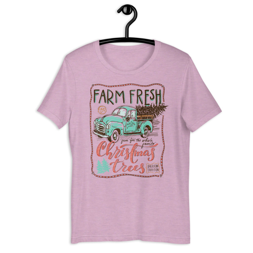 Farm Fresh Christmas Trees Short-Sleeve Unisex T-Shirt
