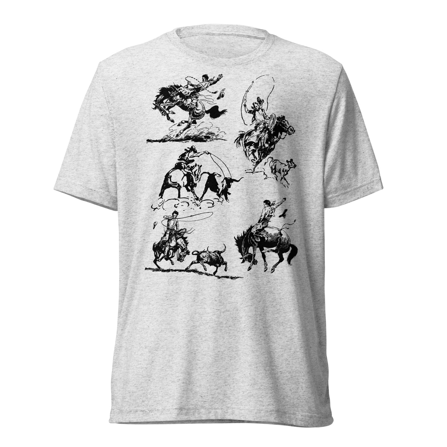 Wild West Silhouette Short sleeve t-shirt
