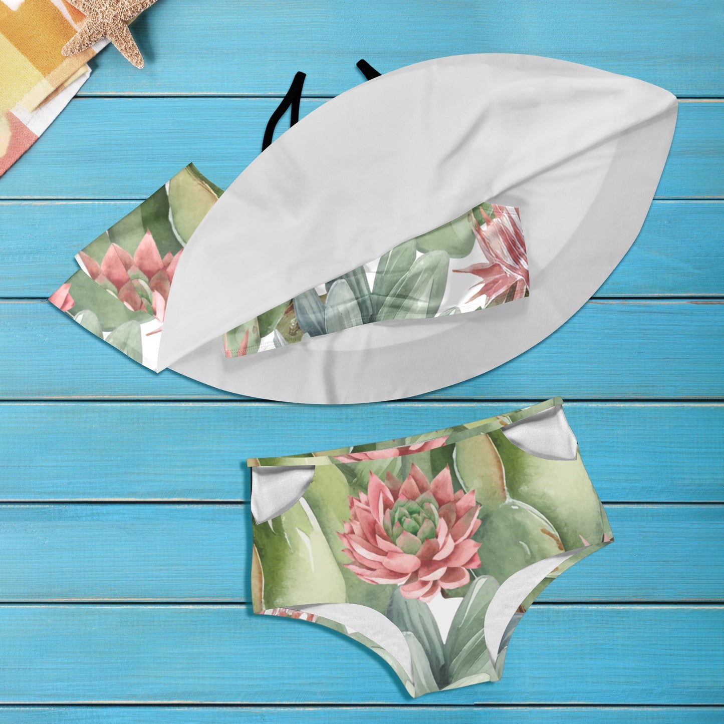 Cactus Flounce Bikini
