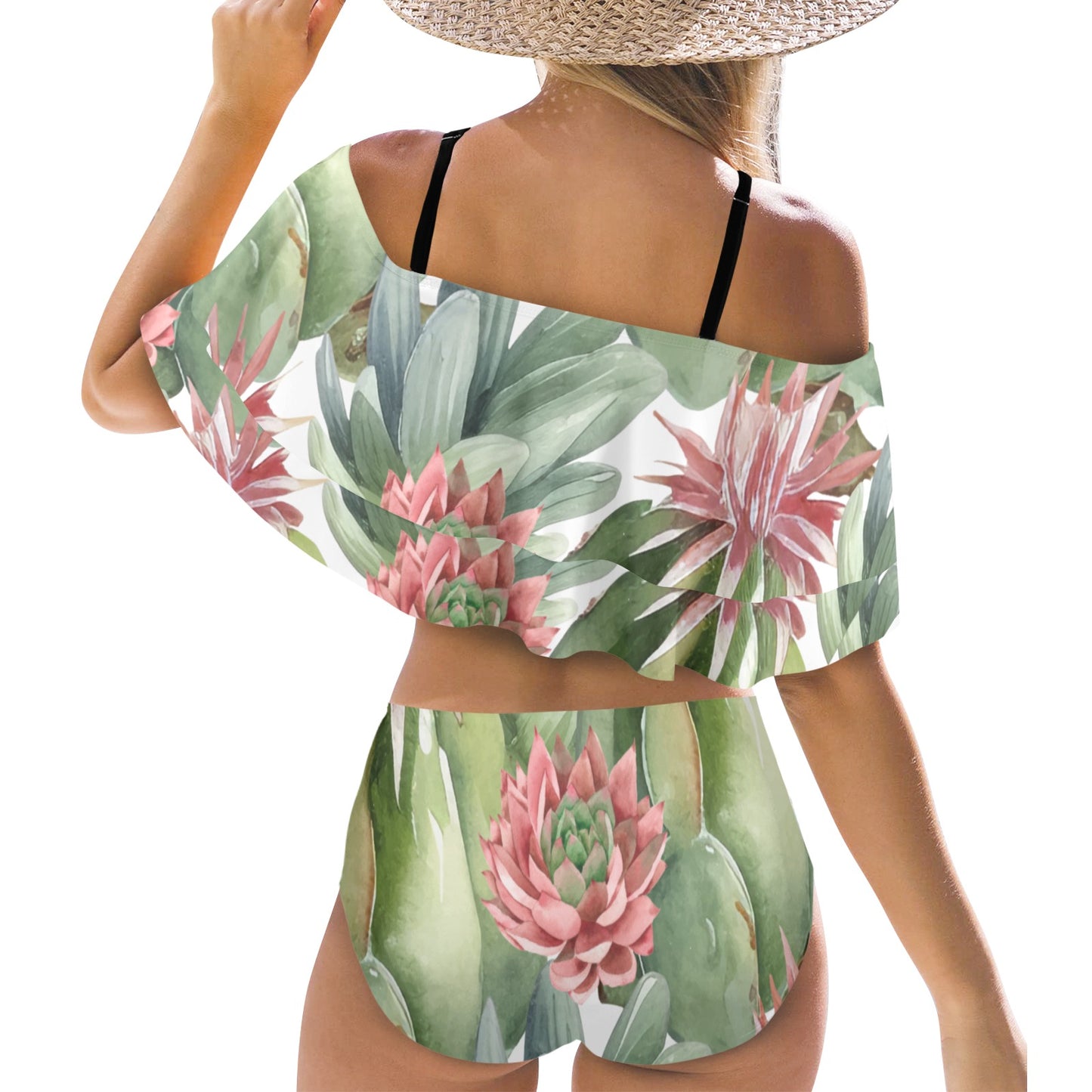 Cactus Flounce Bikini