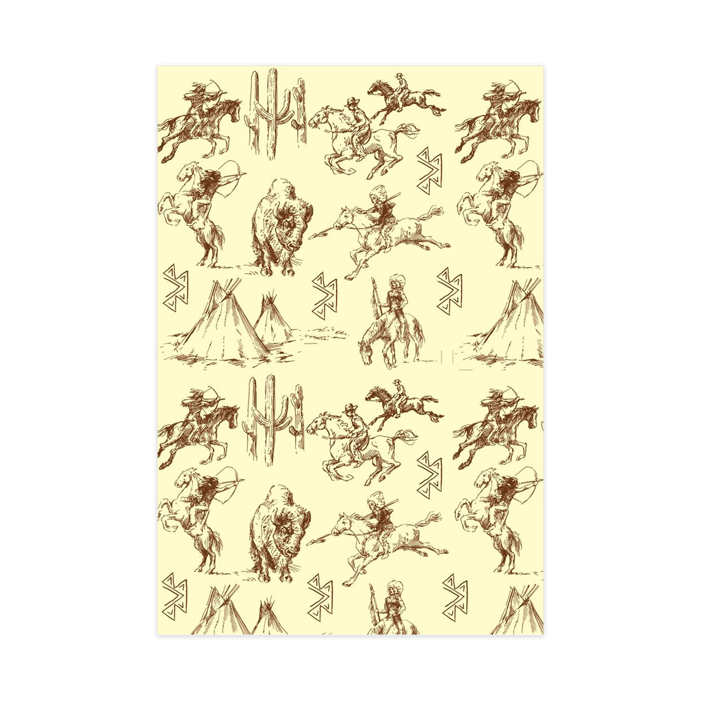 Wild West Wrapping Paper