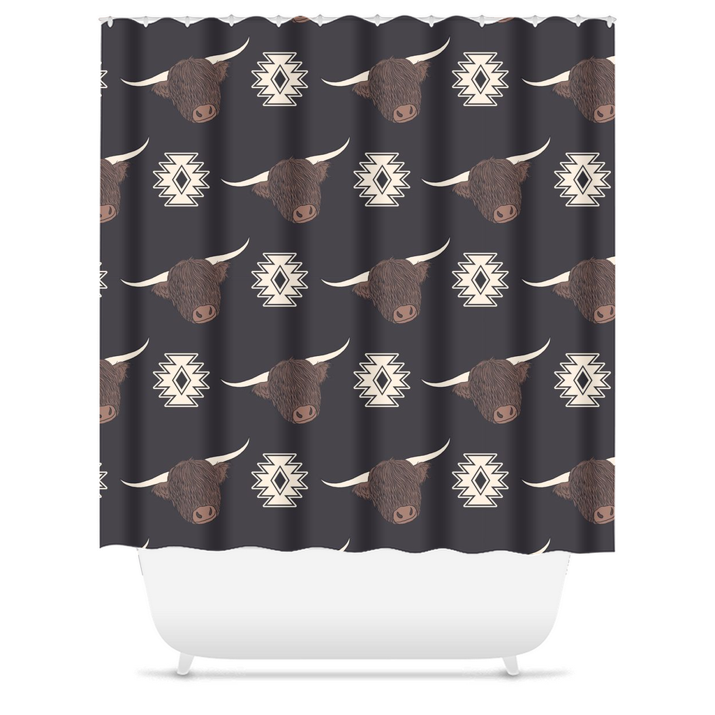 Aztec Highlander Shower Curtain