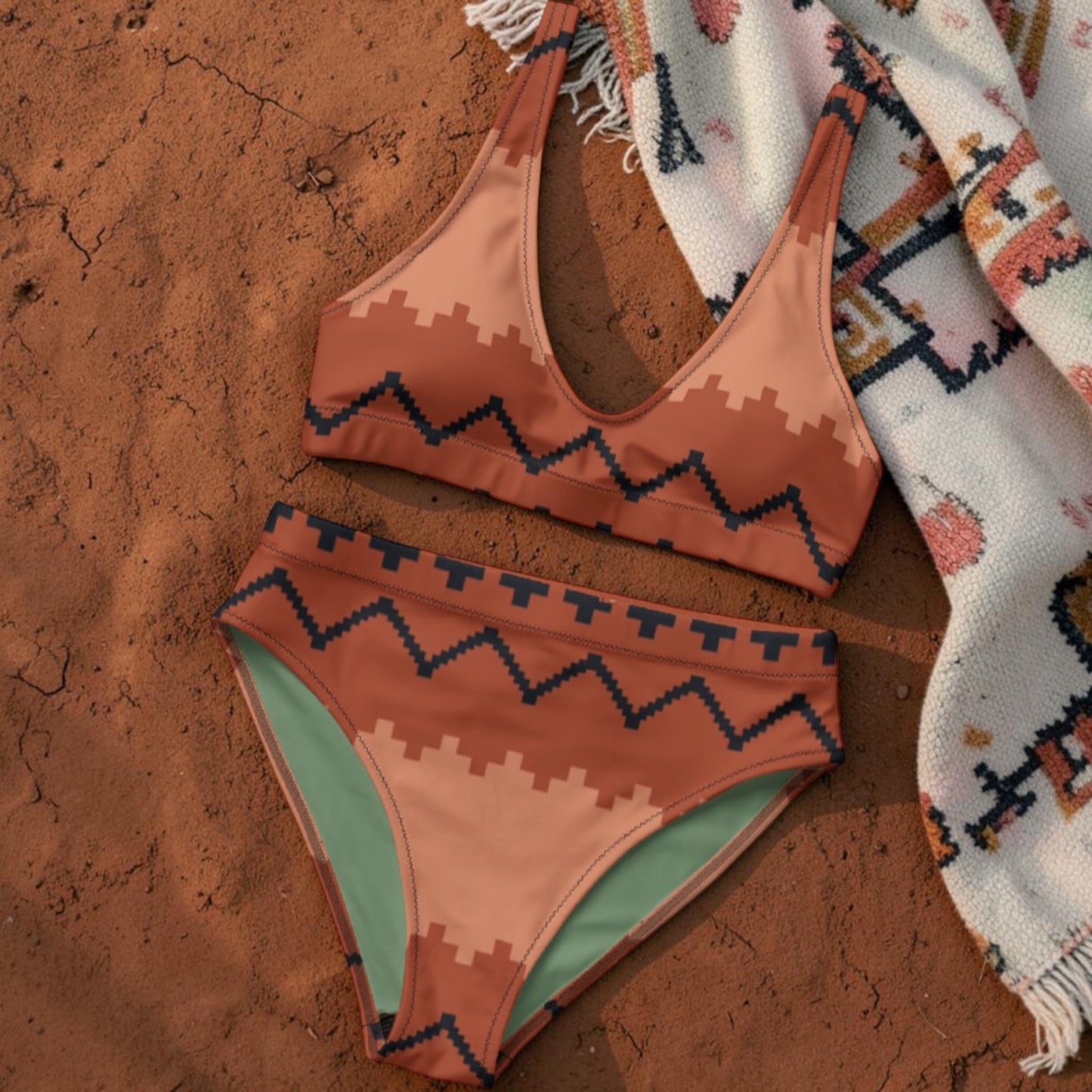 The Juke high-waisted bikini