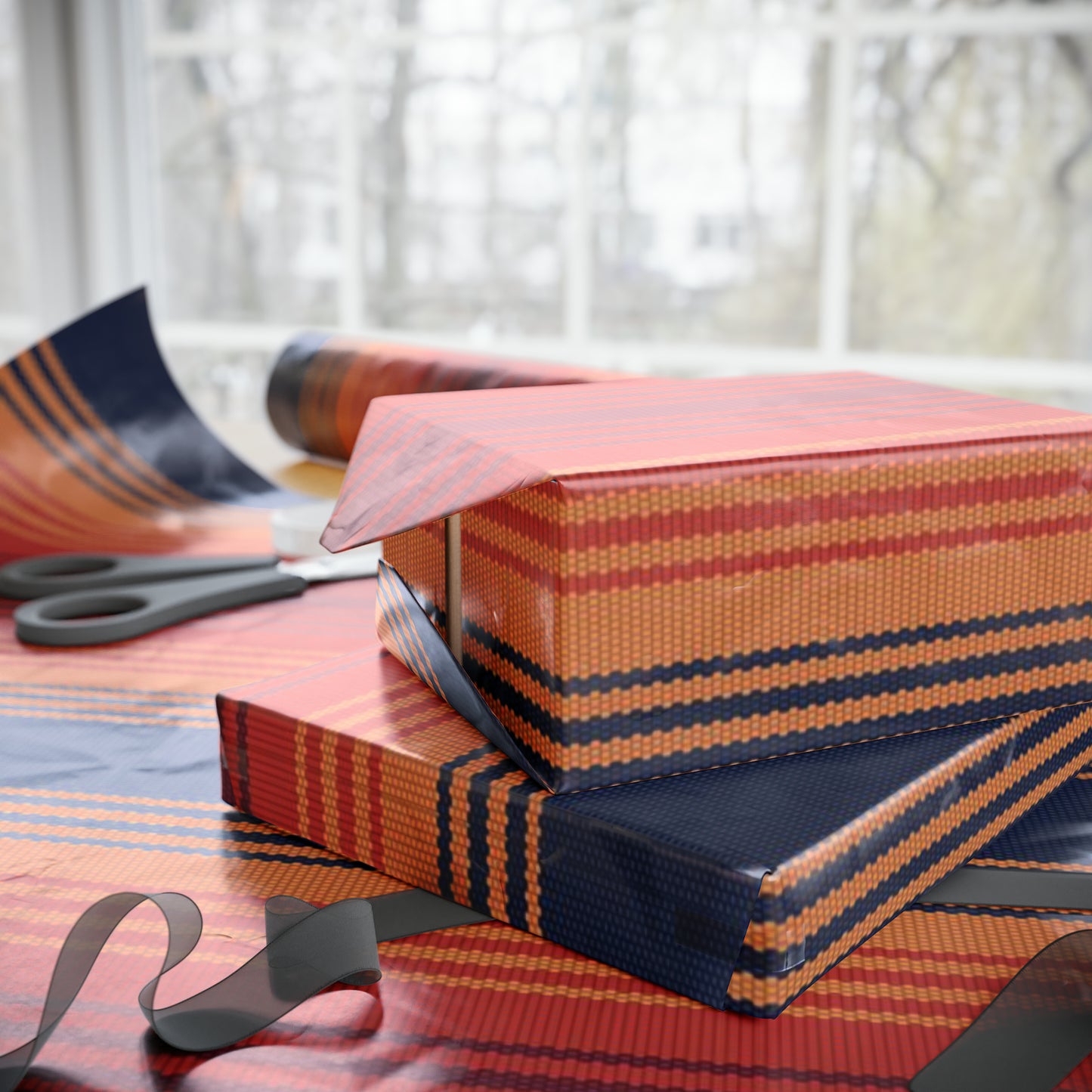 Serape Texture Wrapping Paper