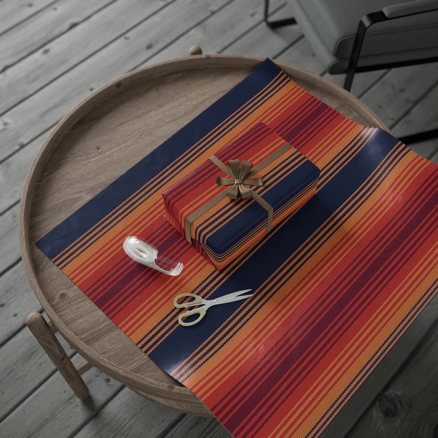 Serape Texture Wrapping Paper