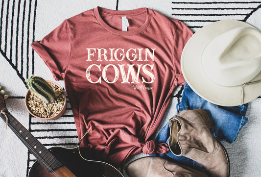 Friggin Cows Short-Sleeve Unisex T-Shirt