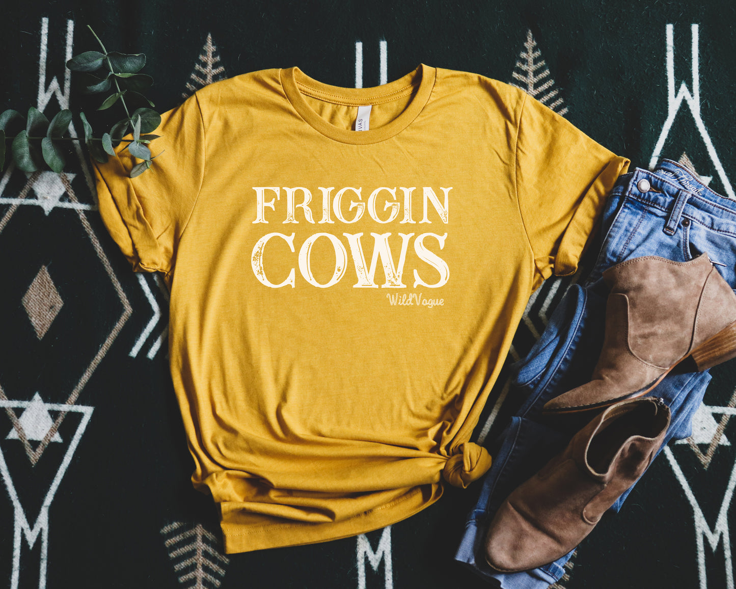 Friggin Cows Short-Sleeve Unisex T-Shirt