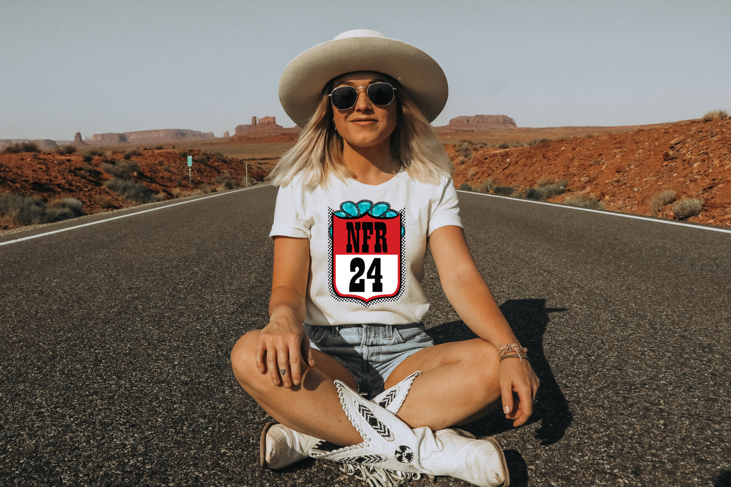 2024 NFR Back Number Graphic T-Shirt