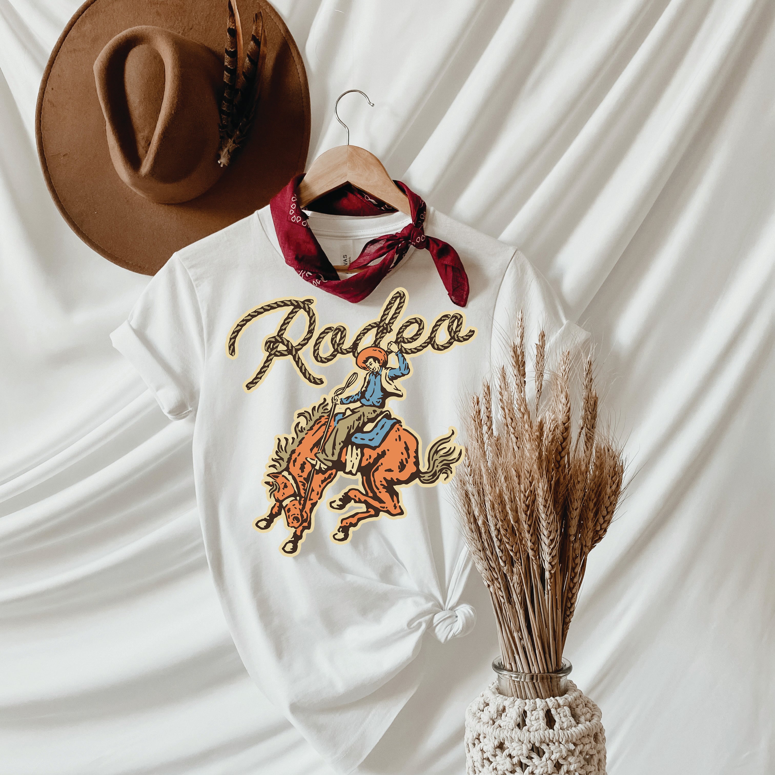 Retro Rodeo Short sleeve t-shirt – The Graphic Gringa