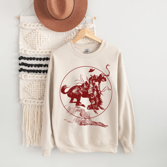 Vintage Ranch Bronc Unisex Sweatshirt