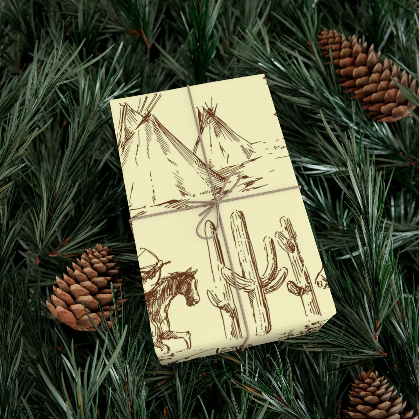 Wild West Wrapping Paper