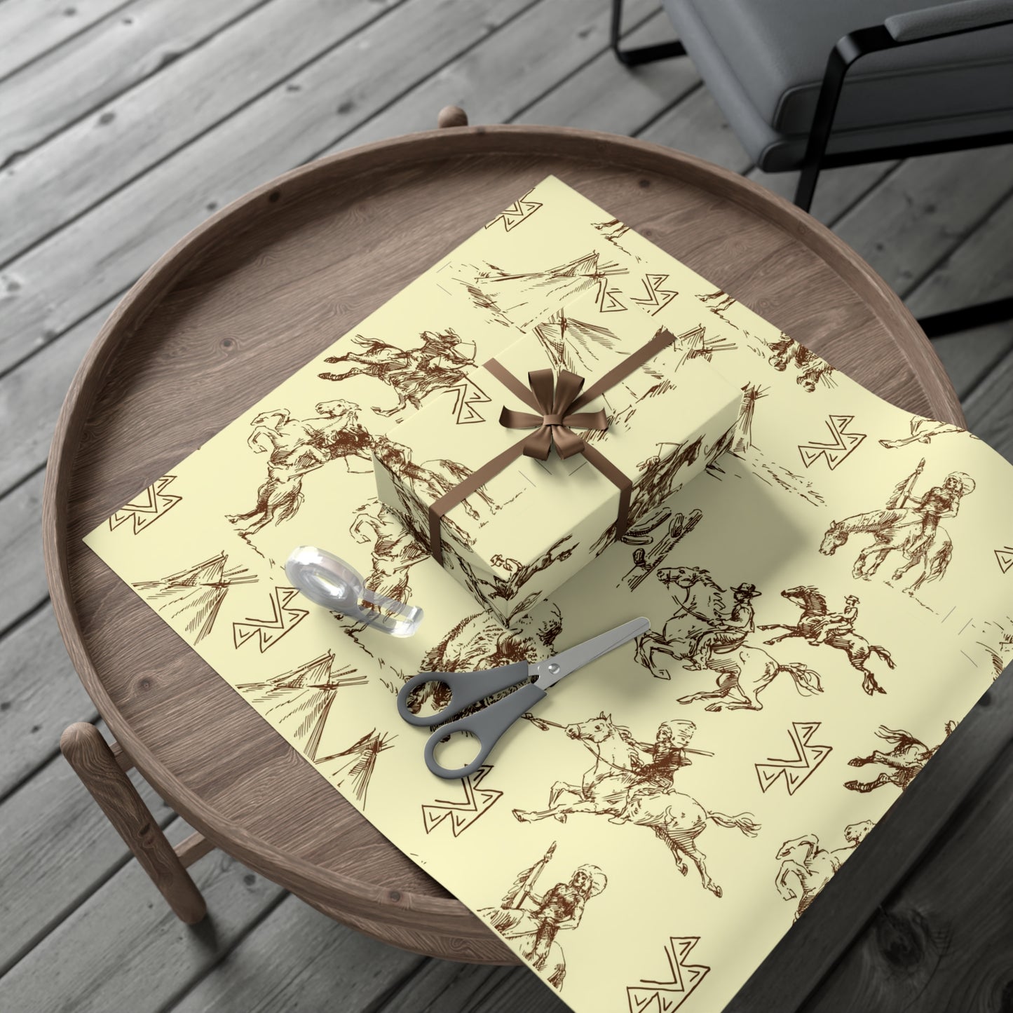 Wild West Wrapping Paper