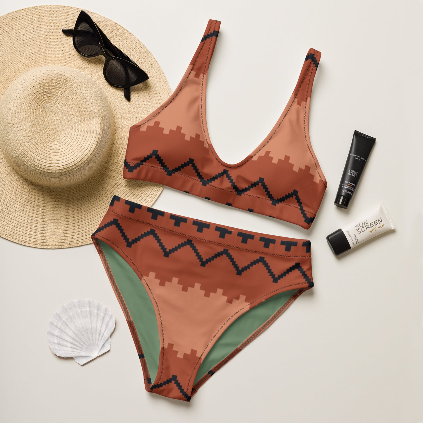 The Juke high-waisted bikini