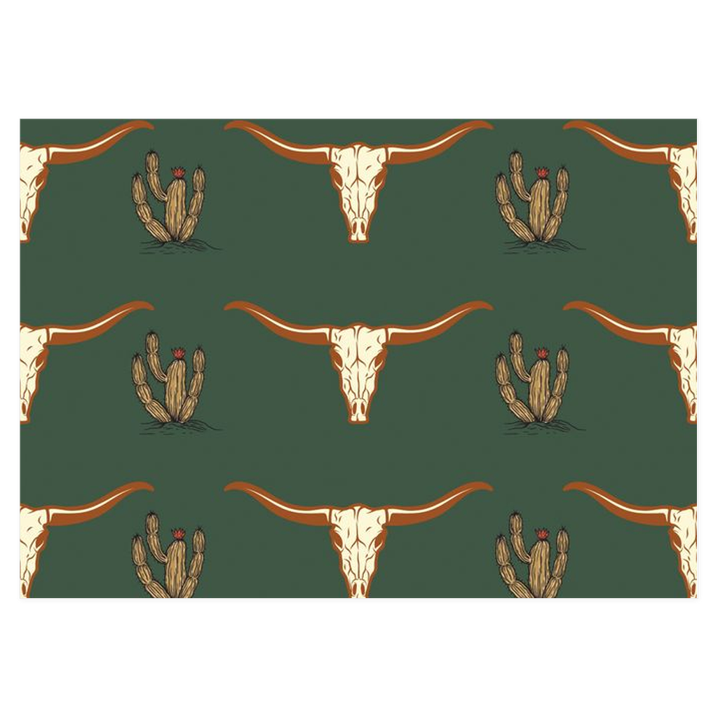 Longhorn Wrapping Paper