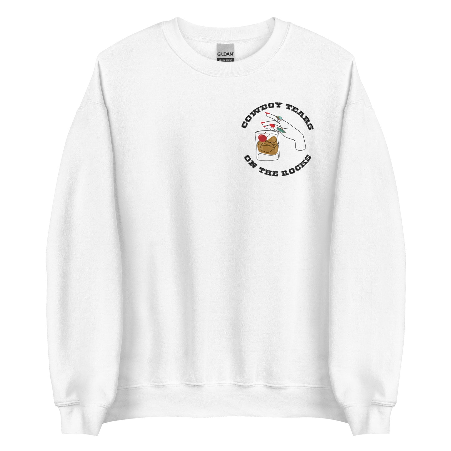 Cowboy Tears on the Rocks Unisex Sweatshirt