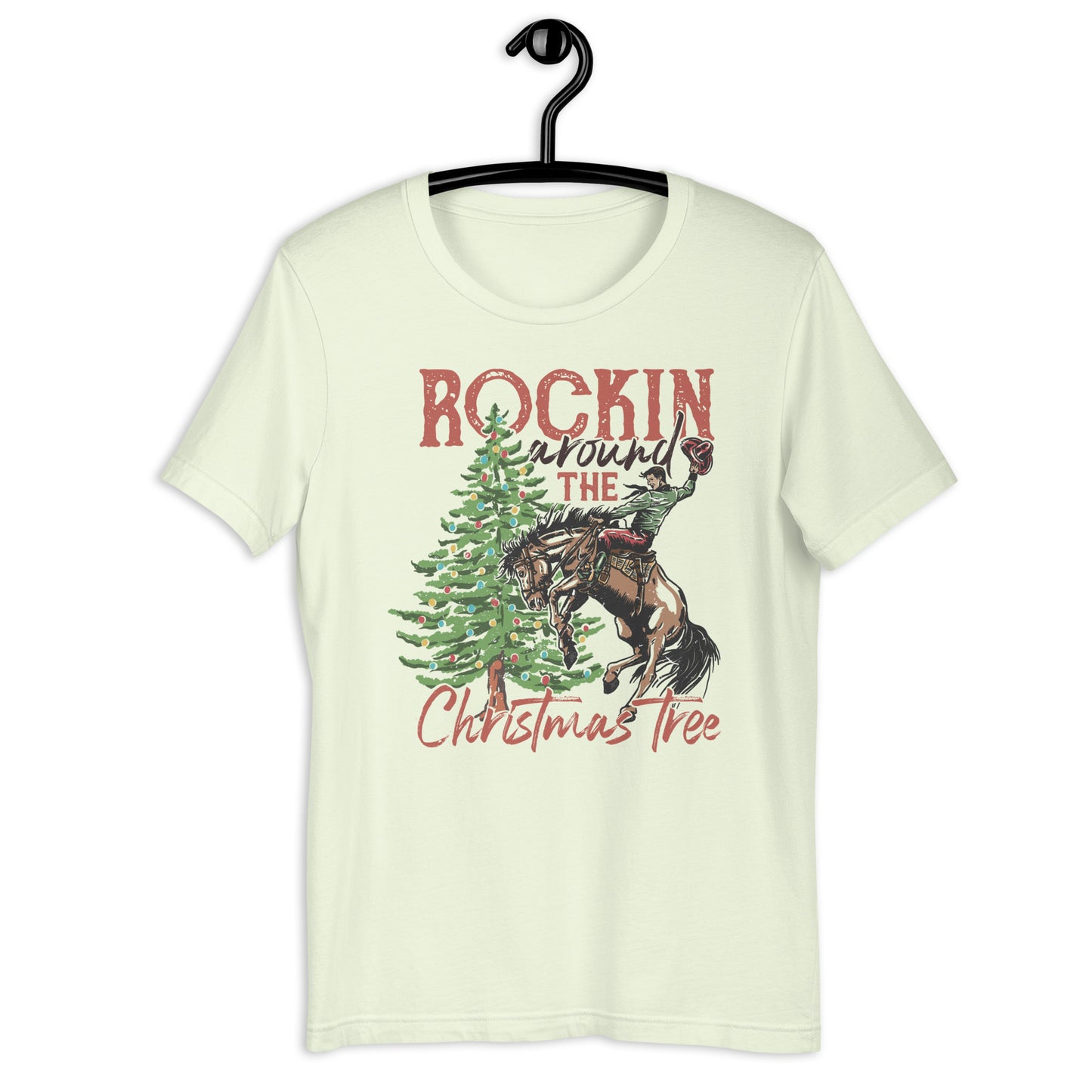 Rockin Around the Christmas Tree Unisex t-shirt