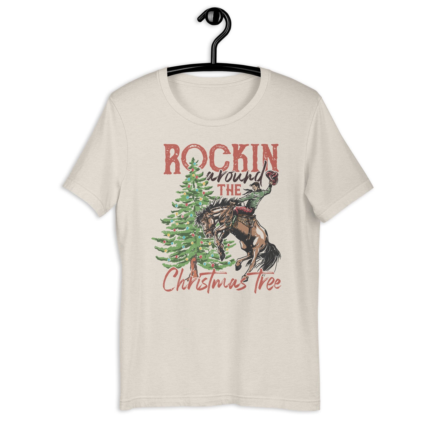 Rockin Around the Christmas Tree Unisex t-shirt