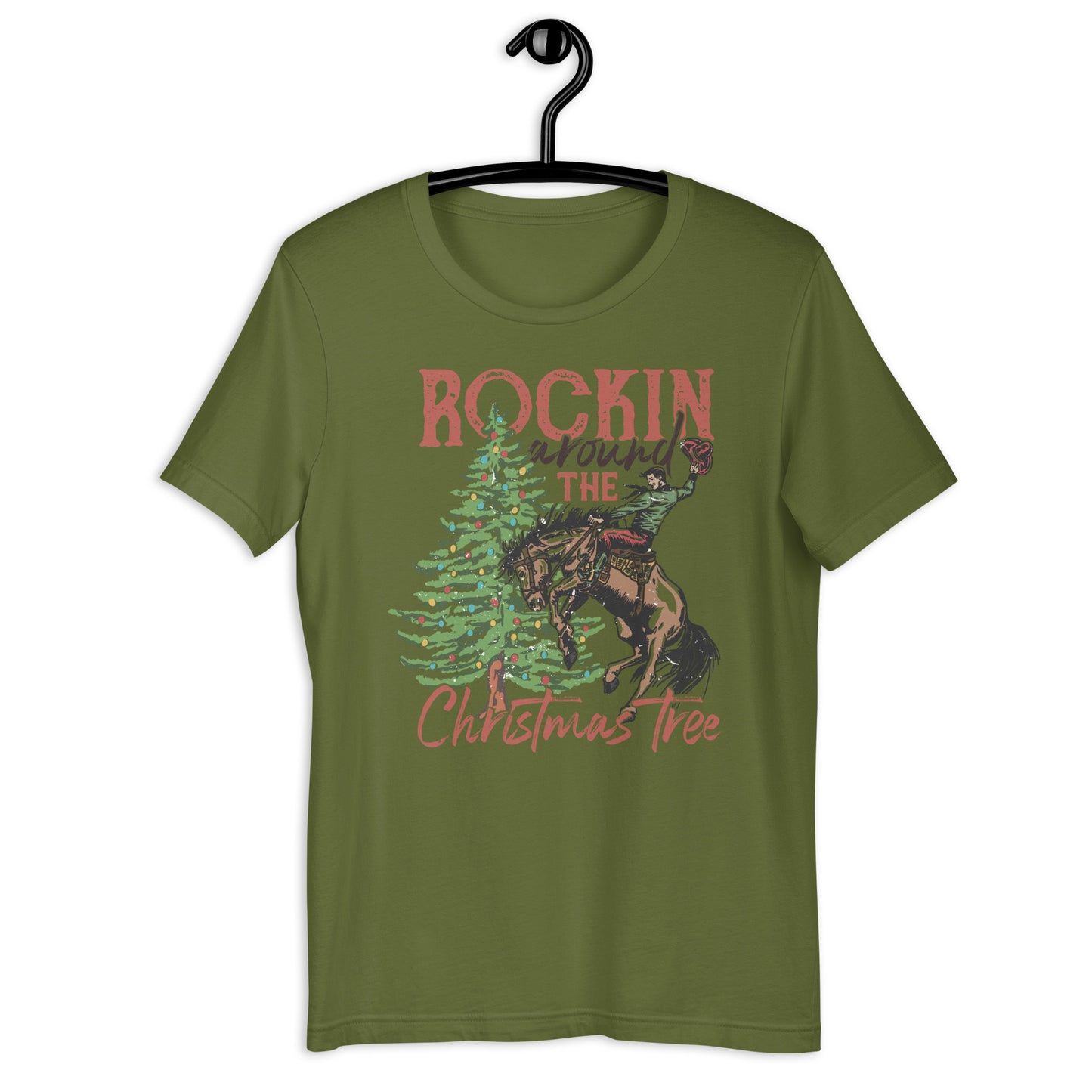 Rockin Around the Christmas Tree Unisex t-shirt