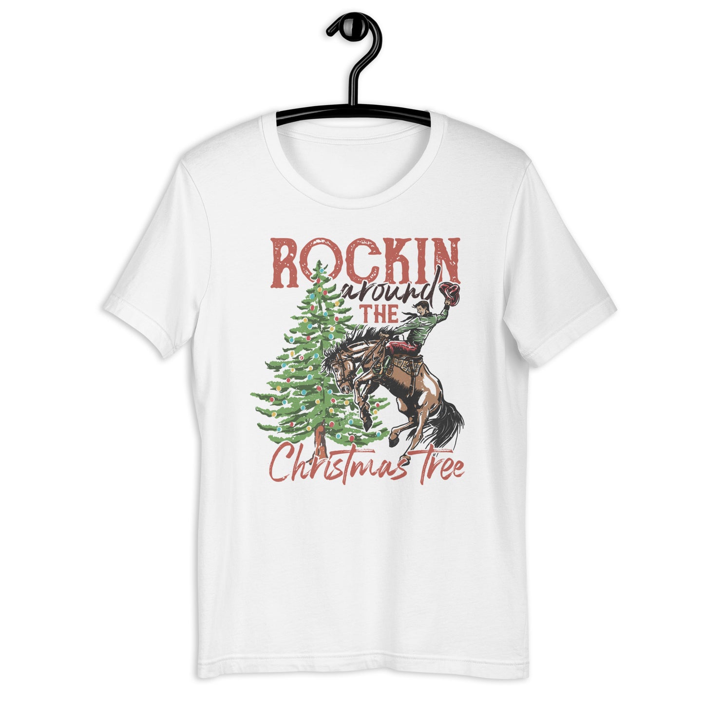 Rockin Around the Christmas Tree Unisex t-shirt