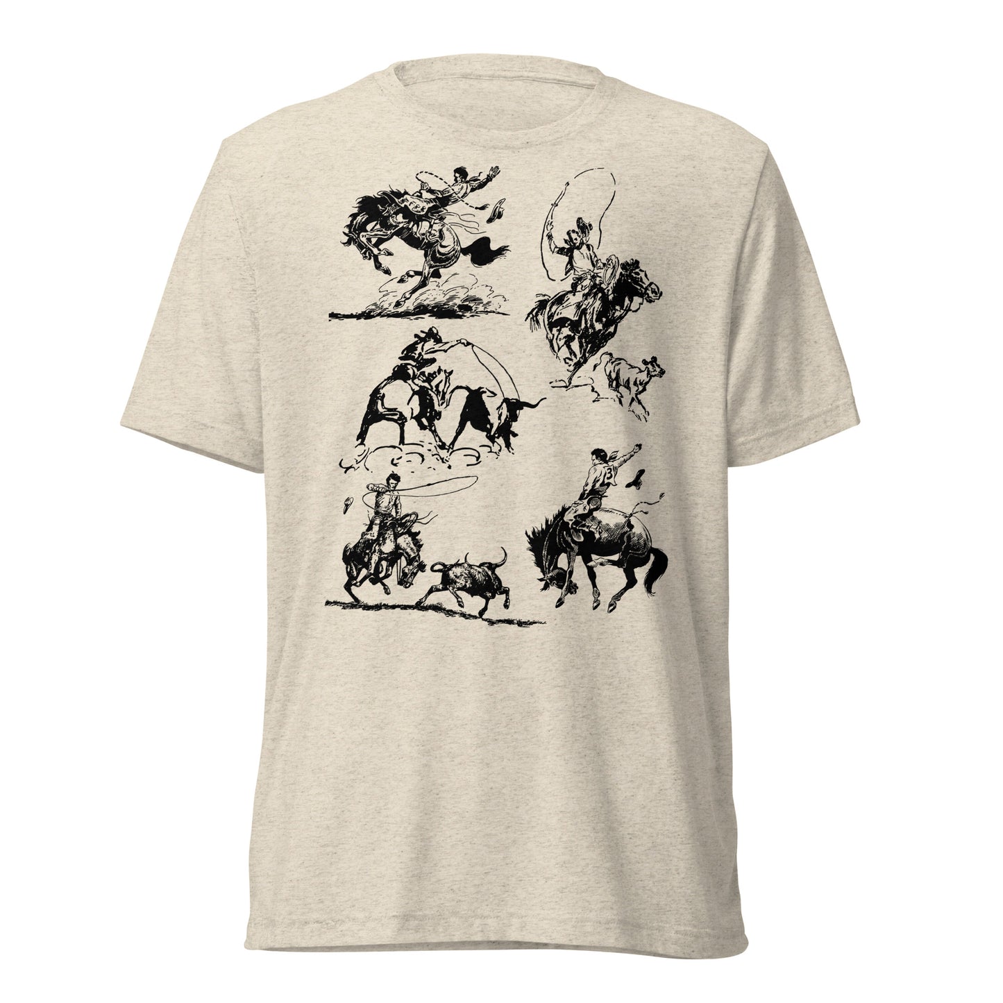 Wild West Silhouette Short sleeve t-shirt