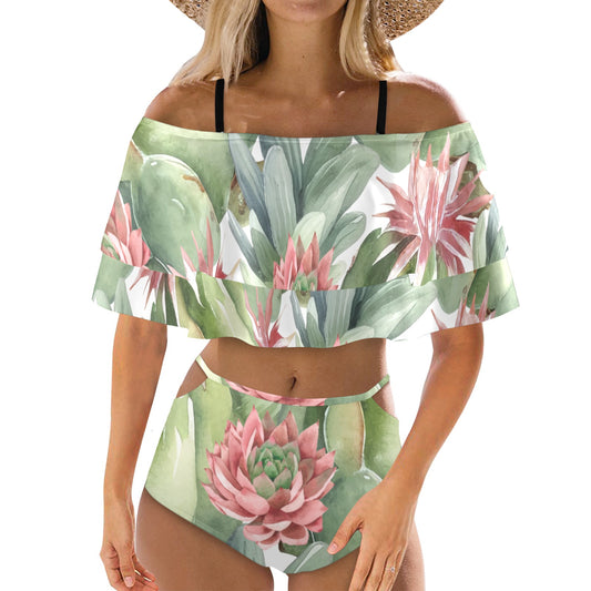 Cactus Flounce Bikini